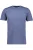 RAGMAN Softknit T-Shirt ronde hals Turquoise blauw, Effen