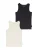 Tom Tailor Basis rib top in een 2-pack in een dubbele verpakking
