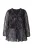 Ulla Popken Blouse  blauw / bessen / zwart / wolwit