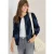 Cecil Dames Vest van verengaren in Blauw