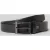 Pierre Cardin Leren riem met doornsluiting in chroomlook