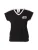 VIERVIER Sweatshirt ‘Jolien’  pastelrood / zwart / wit