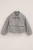 WE Fashion – Meisjes oversized bomberjas – Oversized – Grijs –