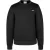 Slazenger Heren Fleece Sweatshirt met ronde hals (Zwart)