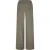 Biba Dames Verticale Streep Wijde Pantalon (Khaki Groen)