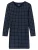 SCHIESSER Pyjama lang ‘Fine Interlock’  donkerblauw / wit