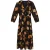 Ted Baker Mesh Top Midi Zwarte Jurk