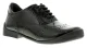 Kickers bridie brogue leren meisjes kinderschoenen zwart