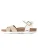 Bayton Sandaal  goud / zwart / wit