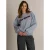 IVY BEAU Melis grey sweater
