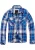 Brandit Overhemd  blauw / navy / vuurrood / wit