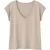 Essentieel T-shirt met V-hals en vleermuismouwen