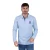 Poloshirt met lange mouwen en elleboogpatches Camberabero