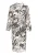 Usha Jurk ‘Fashion Look’  zwart / offwhite