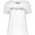 Geisha t-shirt sequences 62376-41 10 off-white/green