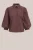 WE Fashion – Dames blouse met ballonmouwen – Regular fit – Kaneelbruin – Katoen –