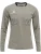 Hummel Functioneel shirt ‘Referee’  stone grey / zwart / wit