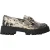 Steve Madden Dames/Dames Slangenprint Loafers (Licht Beige)