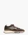 Floris van Bommel “De Zager” herensneaker bruin blauw suède
