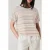 Paul Smith Womens Knitted Ss Top Crew Neck Multi Coloured