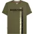 Lambretta Heren Racing Stripe T-shirt (Khaki)