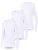 LOREZA Onderhemd ‘Jungen Mädchen Langarmshirts’  wit