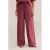 WE Fashion viscose wide leg broek – oudroze