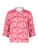 Cartoon Blouse  pink / rood / wit