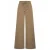 Expresso wide leg high waist broek grijsgroen gebreid