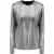 Metallic Lange Mouwen Top