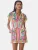 love & roses Jumpsuit  hemelsblauw / geel / grasgroen / lichtroze