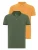 Moxx Paris Shirt  groen / oranje