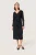 Jersey jurk Slim fit Blac