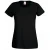 Fruit of the Loom Dames/vrouwen Lady-Fit Valueweight Short Sleeve T-Shirt (Pak van 5) (Zwart)