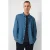 QS denim regular fit overhemd – donkerblauw
