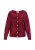 Usha Gebreid vest  bordeaux / bourgogne