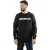 Caterpillar Middengewicht Crewneck Katoenen Mannen Zwarte Sweatshirt