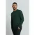 No Excess Pullover Crewneck 2 Coloured Chenille Dark Green