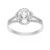 Solitaire 8 mm zirkonium en zilveroxiden 925 – fantastisch