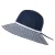 Roeckl Hoed ‘PALOMA’  blauw / wit