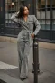 Freebird Jumpsuit Yael Stud | Grey