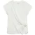 Vero Moda Vmjinnie ss o-neck knot top jrs btq off-white