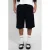 Prohibited Newport Pleated Shorts regular casual short donkerblauw