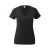 Dame T-shirt van katoen met V-hals QS