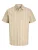 JACK & JONES Overhemd  beige / wit