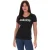 Women’s adidas Brush Effect Logo Graphic T-Shirt in Black