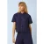 Evelina Brava Broderie blouse in beacon blauw
