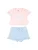 Levi’s Kids Set ‘LEVI’S LVG BOW SLV TEE & BELTED SHORT SET Completi’  gemengde kleuren