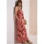 Cecil Dames Maxi-jurk met V-hals en print in Oranje