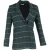 Anine Bing Hertenhoofd Dubbelzijdige Blazer in Groene Polyester